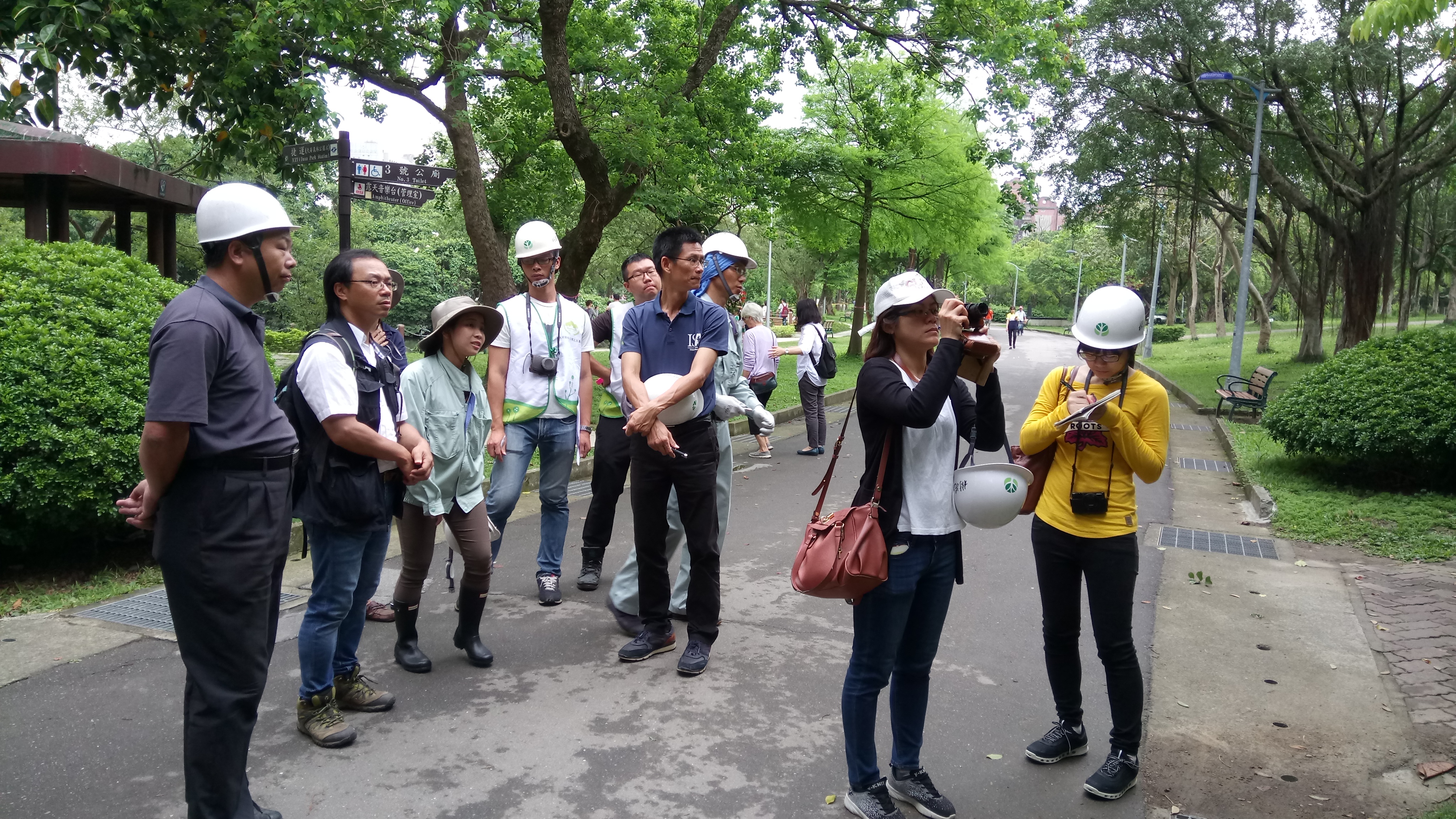 (圖8)評估修剪方式後更需加以紀錄以便執行