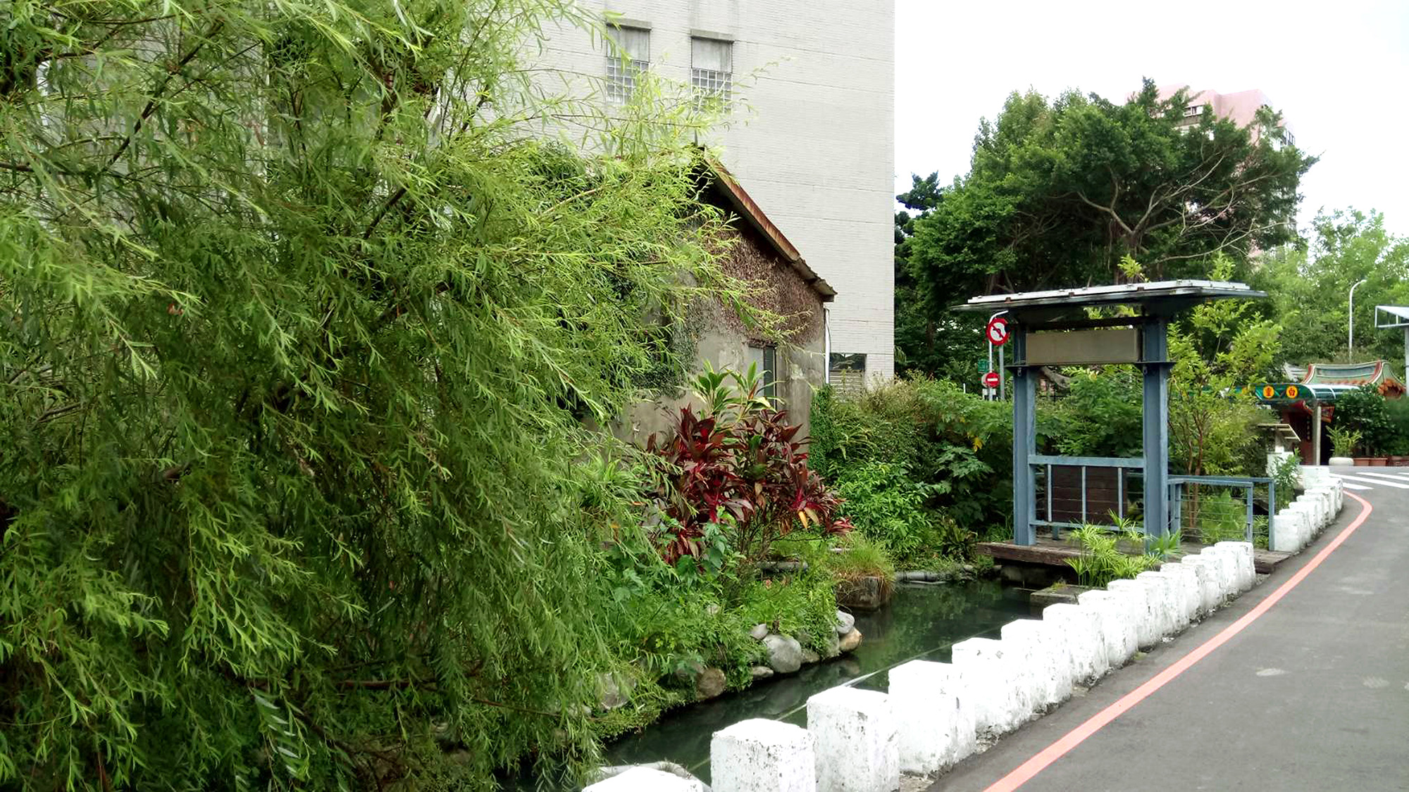 (圖1)溫州街46巷存有本市遺留霧裡薛圳遺址