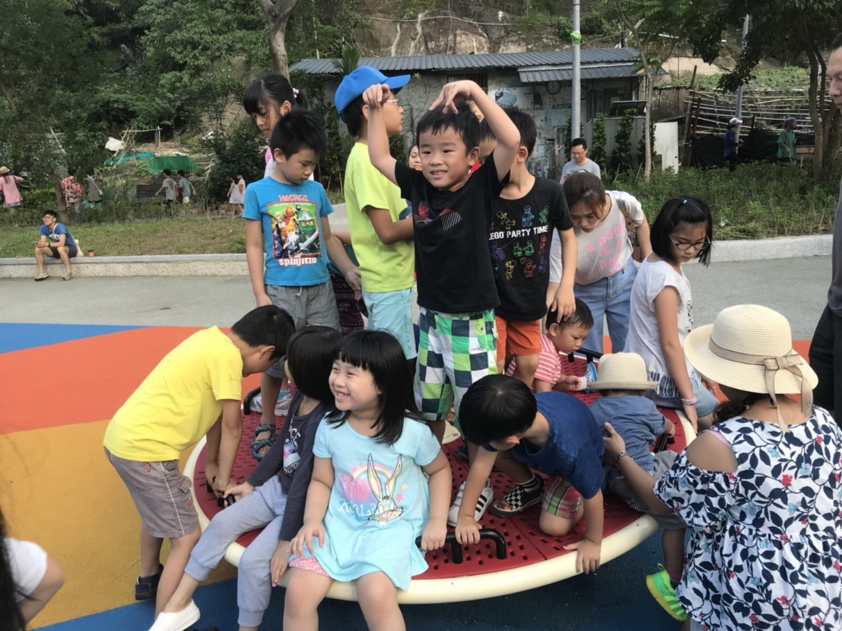 圖2：孩童共同體驗遊戲的歡樂(特公盟提供)