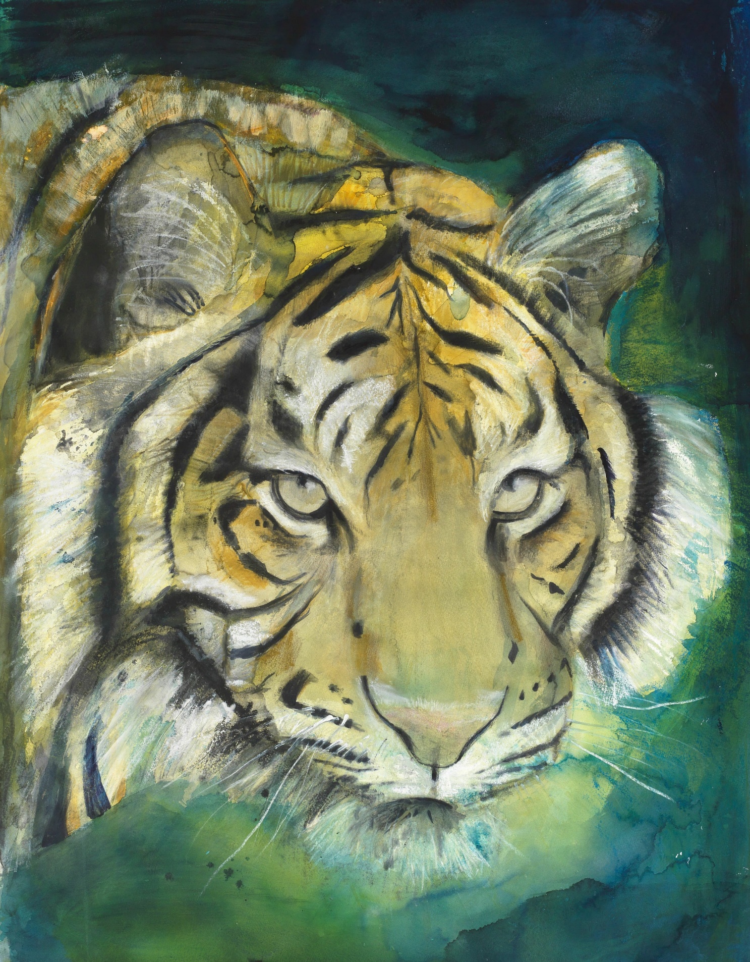 圖5. Russ Ronat作品蘇門答臘虎(Sumatran Tiger)