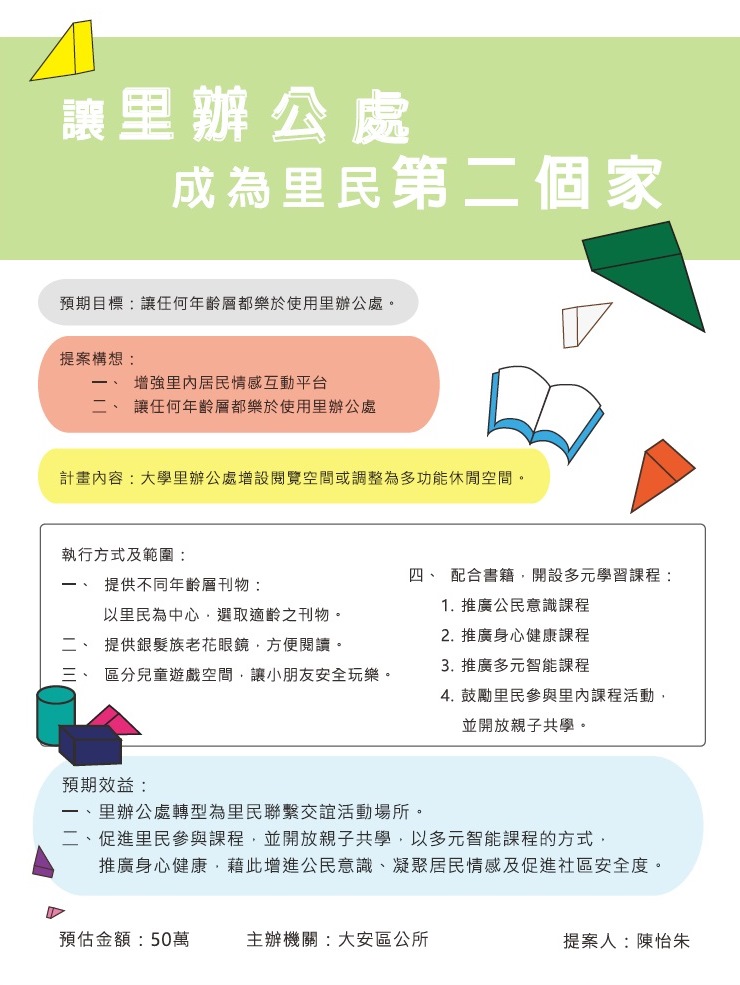 25讓里辦公處成為里民第二個家