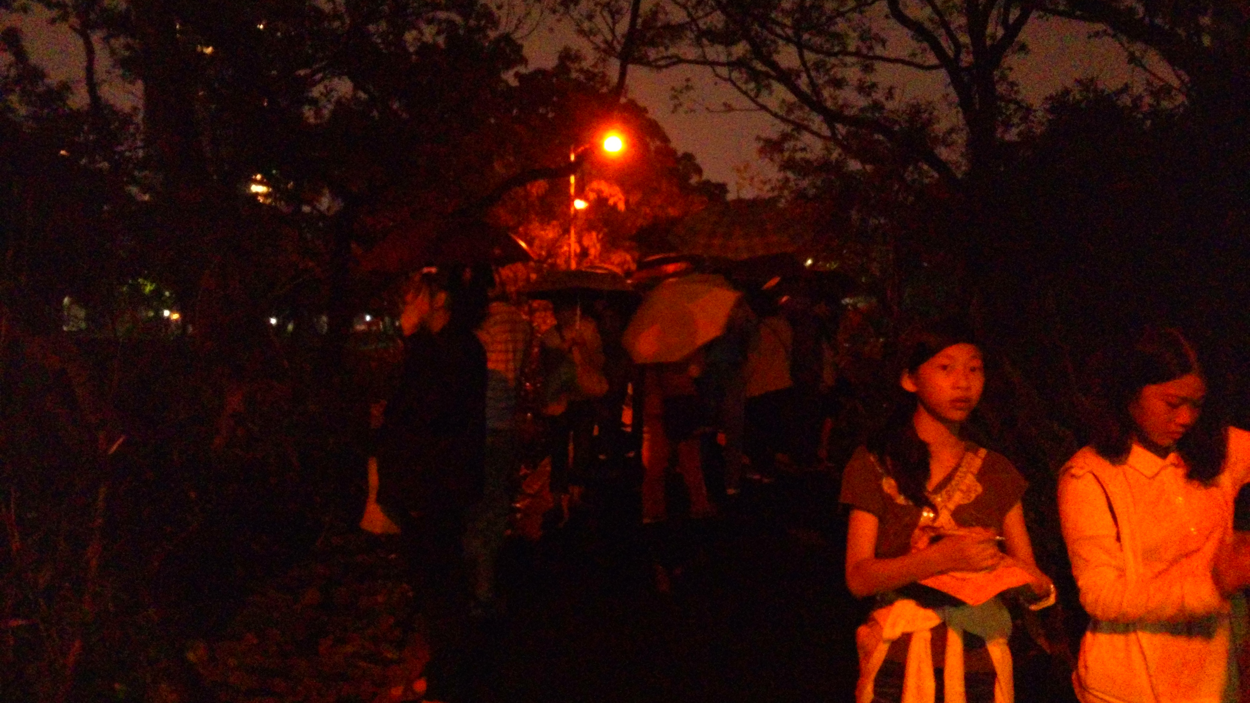 圖6.民眾踴躍參與夜間賞螢活動