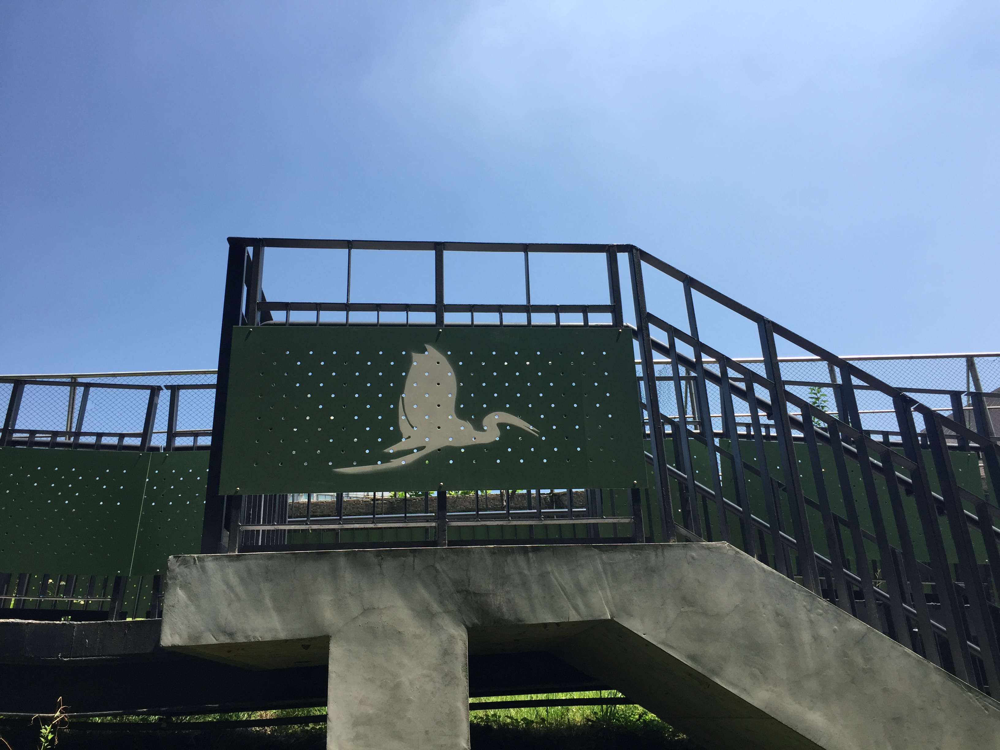圖7、內湖區的白鷺鷥LOGO