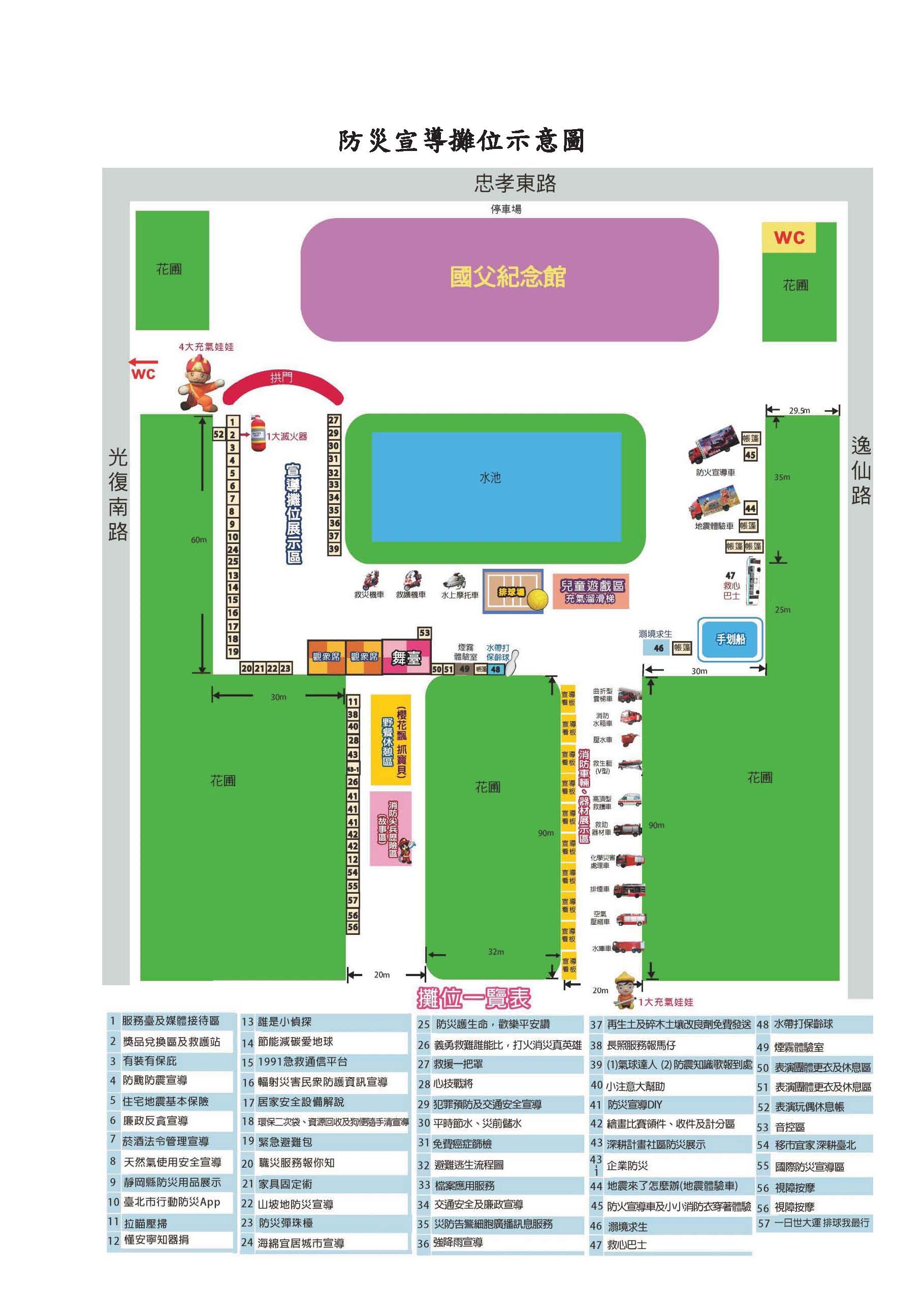 活動配置圖