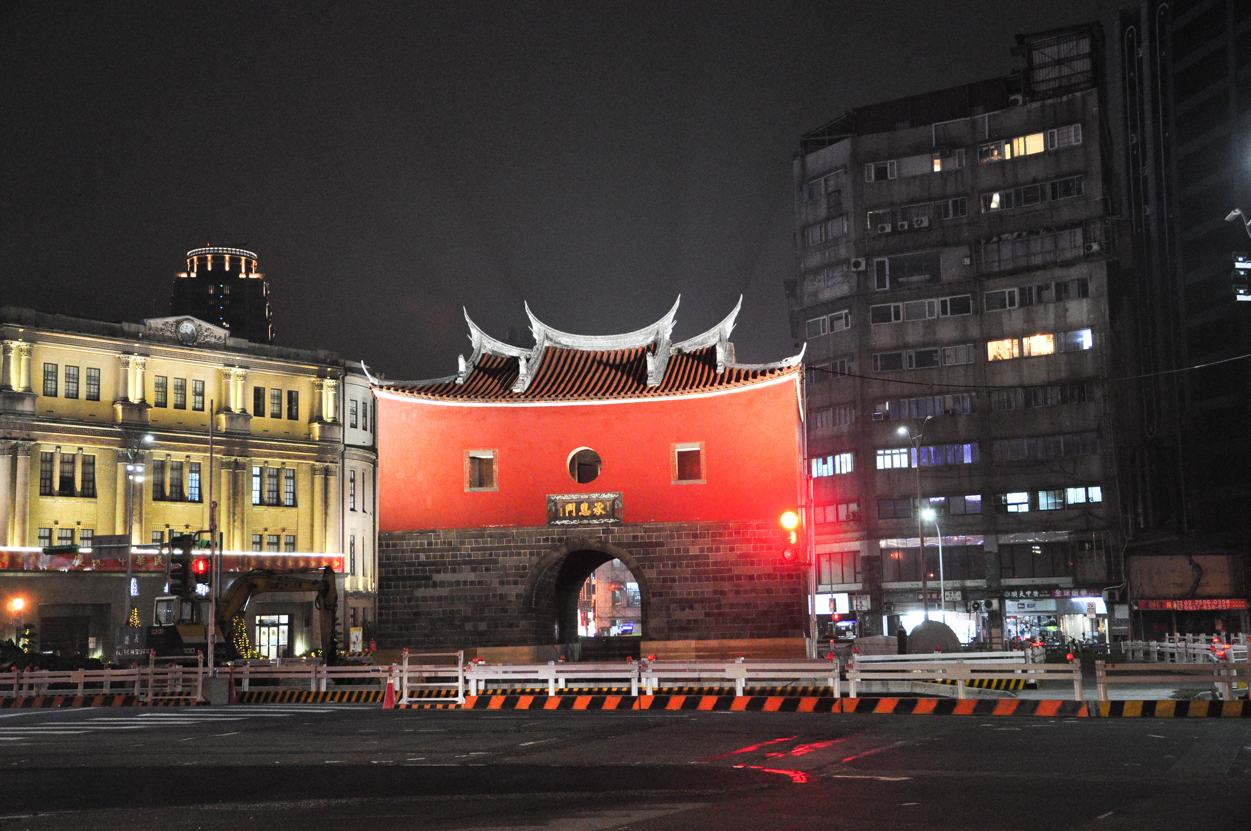 圖 18.北門 (承恩門 )周邊夜景