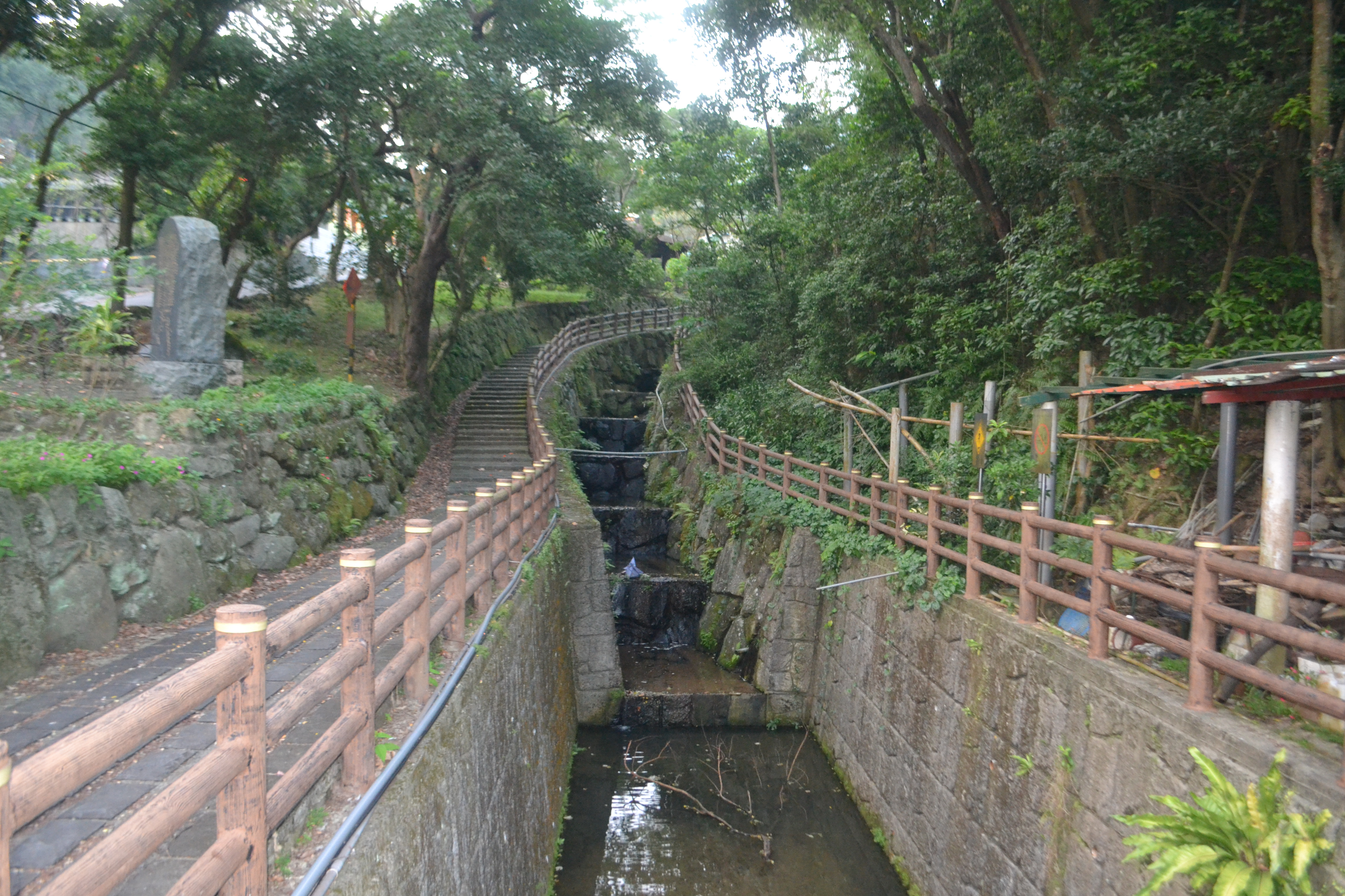 北市DF044土石流潛勢溪流整治後現況情形