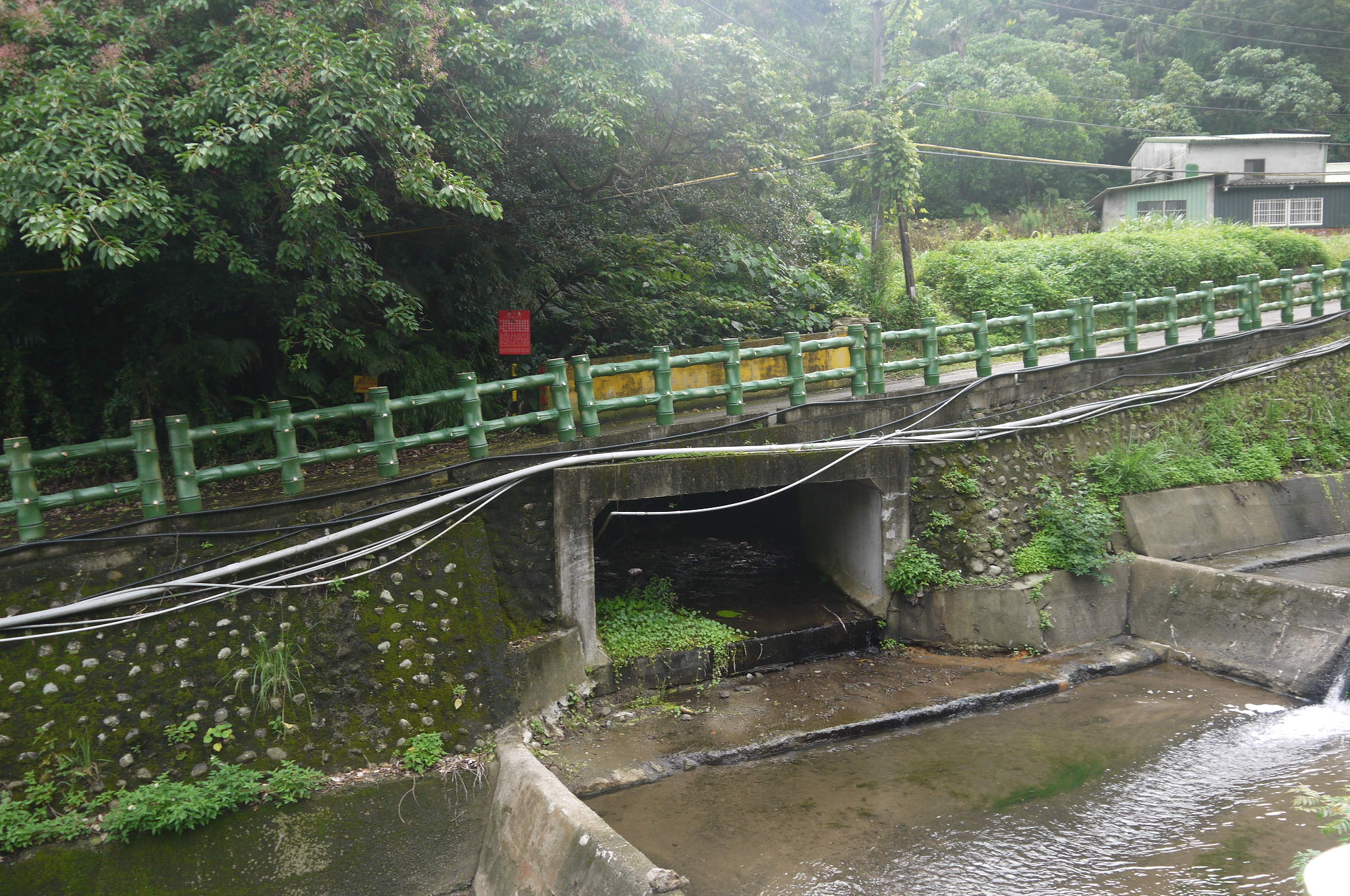 北市DF013土石流潛勢溪流整治後現況情形