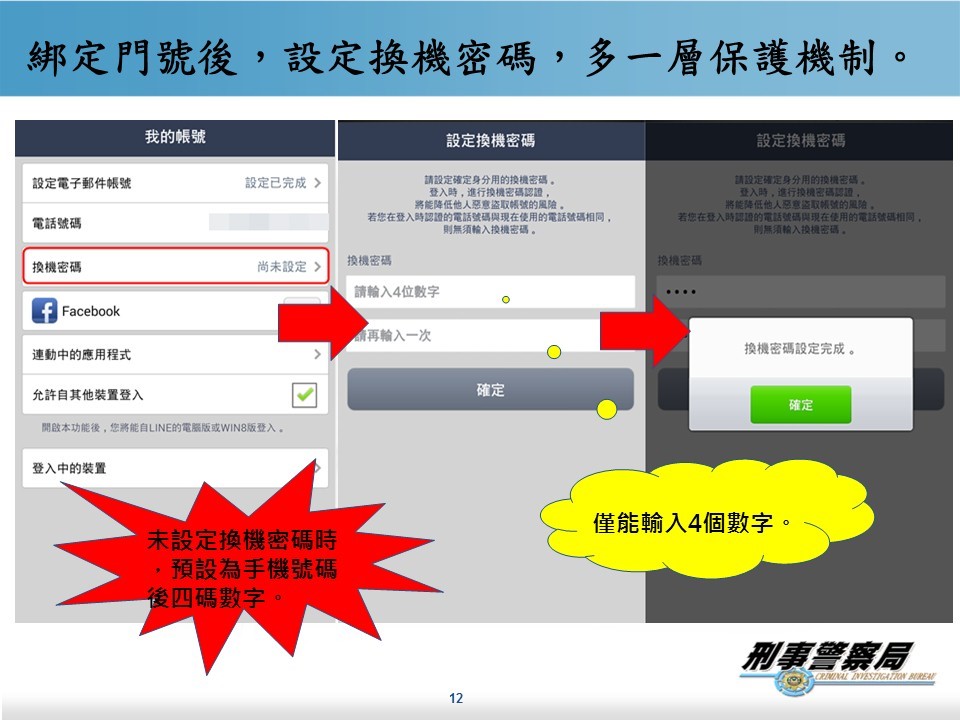 line帳密10