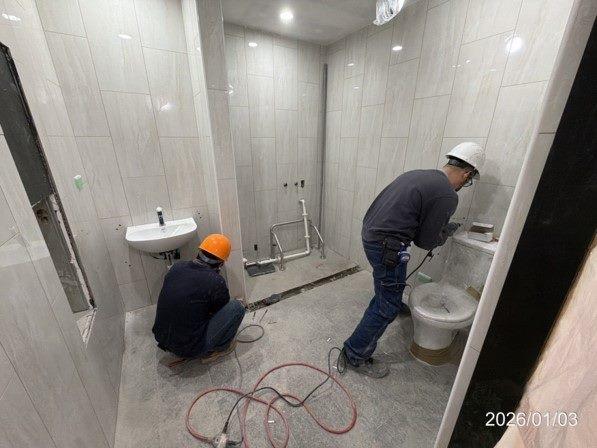 3樓衛浴設備安裝