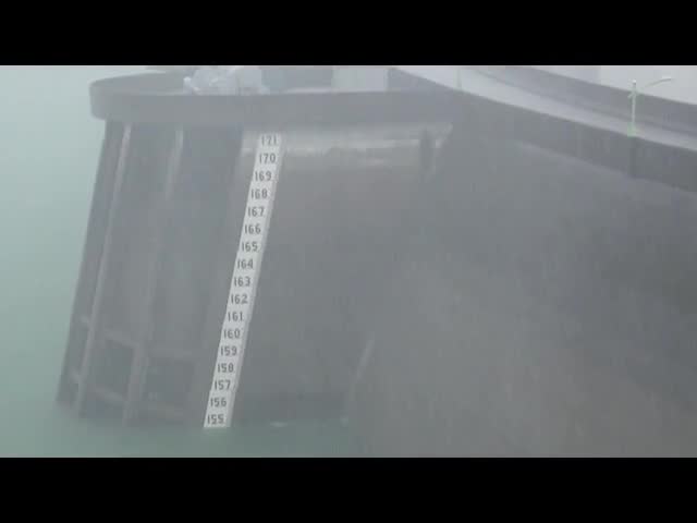 翡翠水庫100年5月12日午後雷陣雨即時短片(解析度640480，畫質佳)