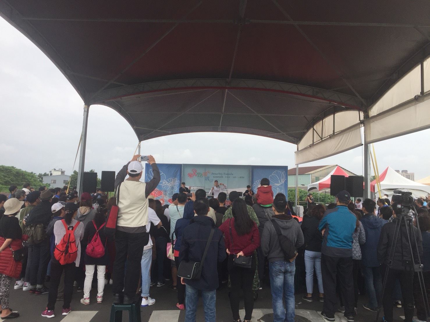 圖5. 洲美蜆仔港公園-假日活動熱鬧繽紛