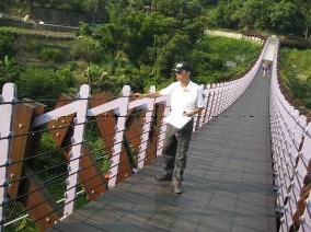 白石湖吊橋安全監測  北市創舉