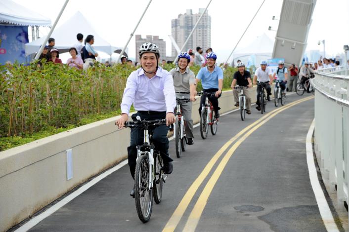 客家文化主題公園跨堤平台啟用典禮4