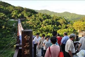 白石湖吊橋安全監測  北市創舉3