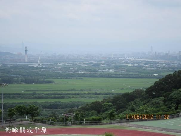 俯瞰關渡平原