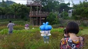「花博花精靈」在士林內雙溪自然中心