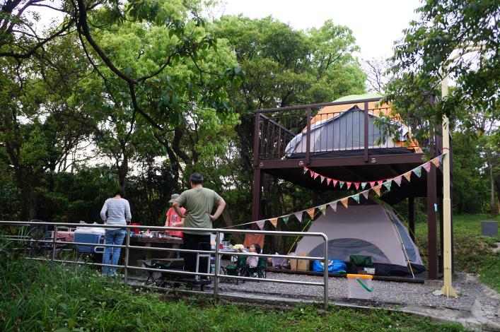木屋式 碧山露營場 12星座露營區 雙層式