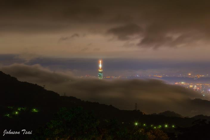 南港桂花吊橋步道(遠眺101)