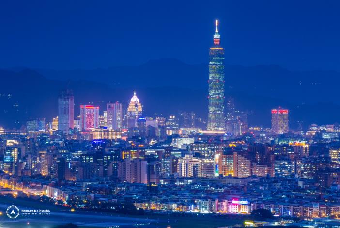 劍潭山步道(101夜景)