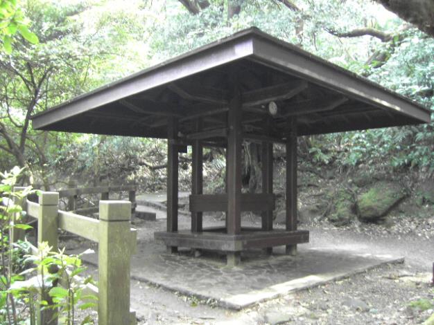 天母古道涼亭-拓印亭旁