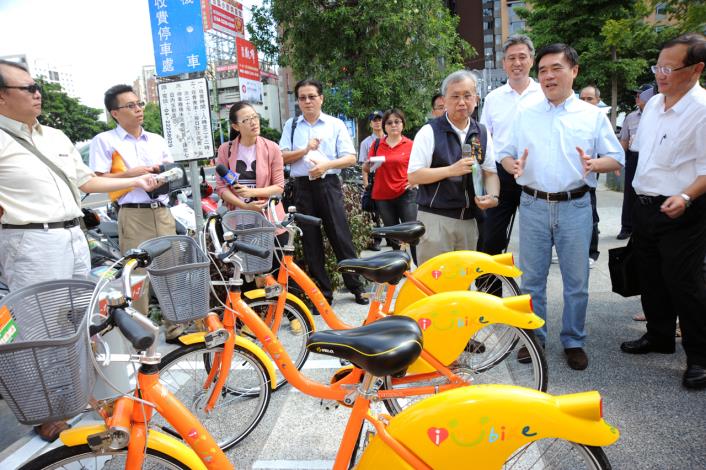 參訪臺中BRT 與iBike5