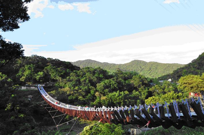 照片1 白石湖吊橋
