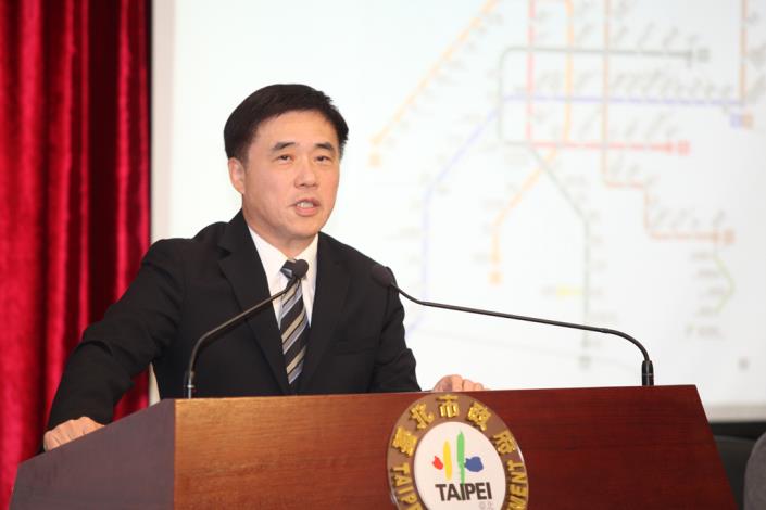 宣布捷運松山線通車事宜_高讚賢攝_11樓吳三連廳