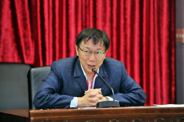 柯市長接見臺北市不動產開發商業同業公會4