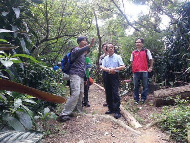 徐副執行長銘謙說明手作步道施作理念