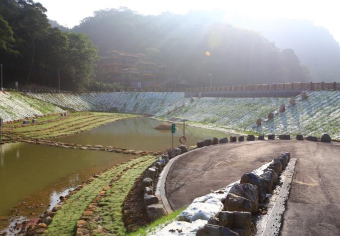 金瑞治水園區 生態池景觀