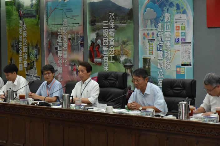 林副市長欽榮率市府團隊接受考核