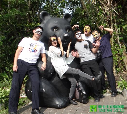 園慶來動物園彩繪你最喜歡的動物