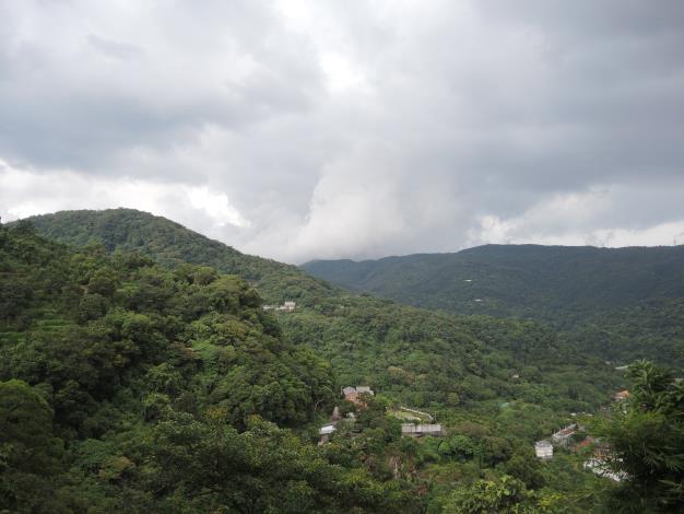 溪山鐵馬驛站觀景平台遠眺