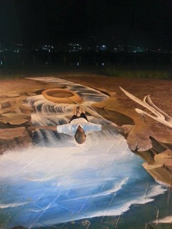 島頭公園溪流泛舟 已是公園內最夯的拍照熱點