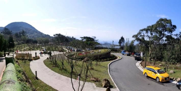 花鐘道路工程後景觀