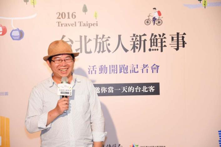 台北城市散步執行長邱翊表示用在地人的日常生活去體驗感受老台北