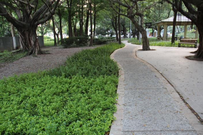 照片14. 豐富綠廊散佈公園內
