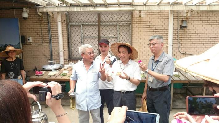 林副市長視察田園城市-綠屋頂(聯合醫院松德院區)2
