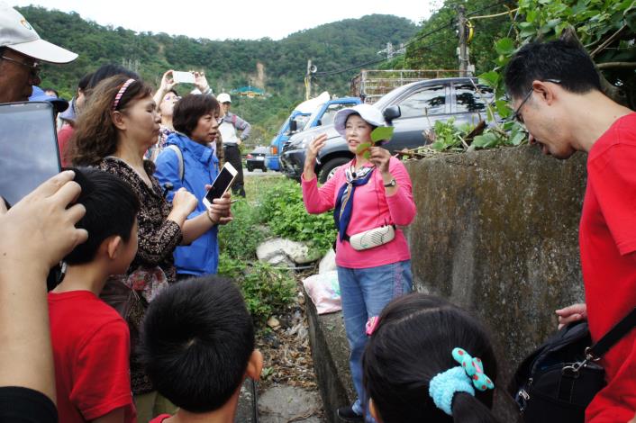 03老師講解原住民如何使用羅氏鹽膚木調味