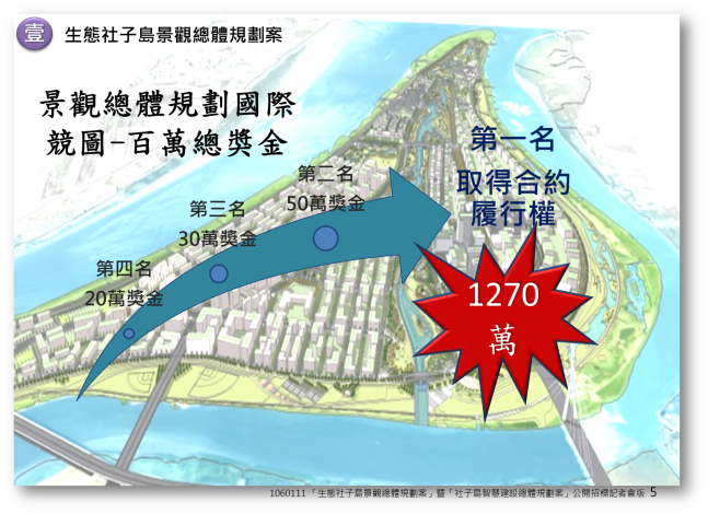 社子島生態景觀及智慧建設總體規劃案
