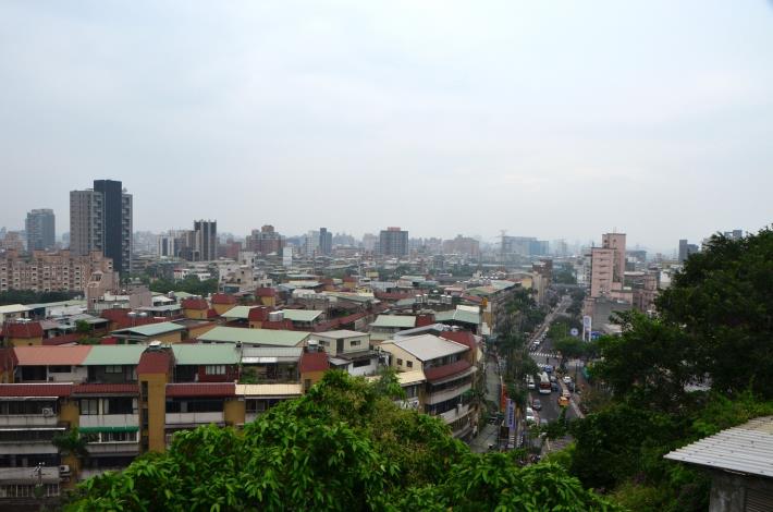 圖10、芝山岩俯視景觀