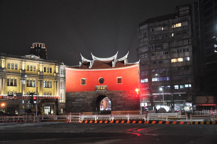 圖 18.北門 (承恩門 )周邊夜景