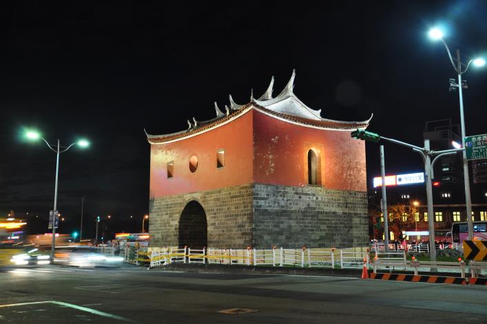 圖 19.北門 (承恩門 )周邊夜景觀