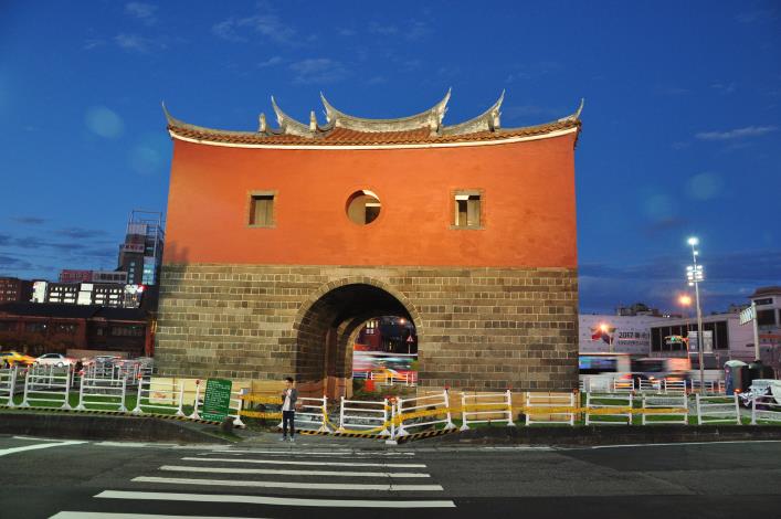 圖 20 .北門 (承恩門 )周邊夜景