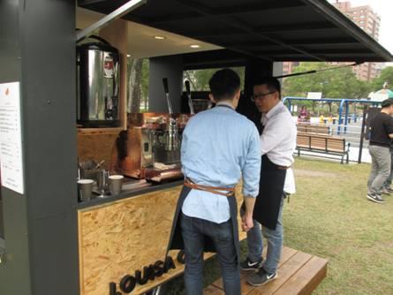 (圖6)大安森林公園內提供精緻咖啡，為園區帶來更多便利性