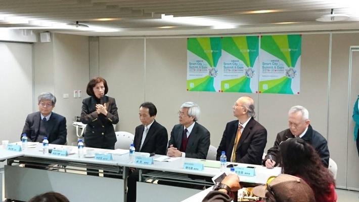 圖說：大同公司林郭文艷總經理分享產業觀點 