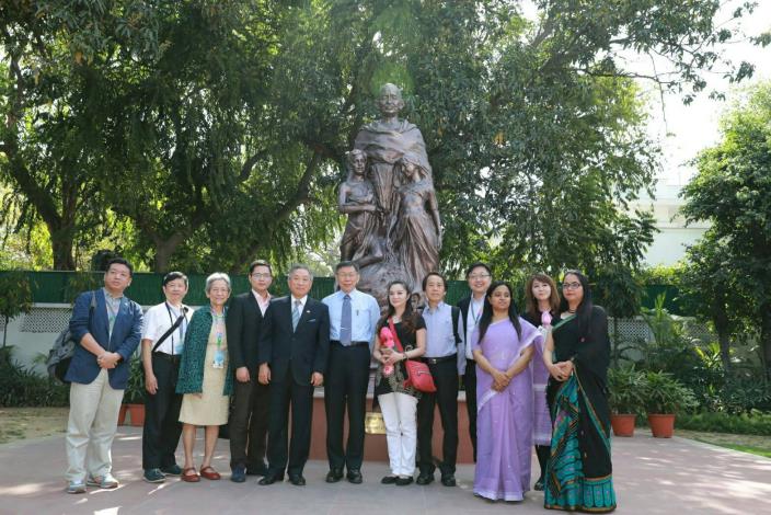 參訪甘地紀念館