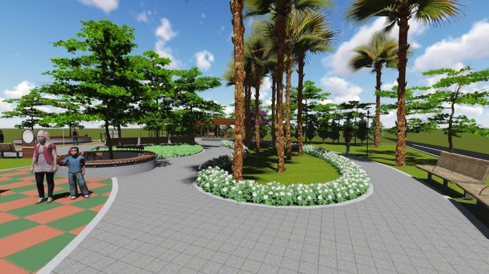 圖8. 泰順公園改造後模擬圖