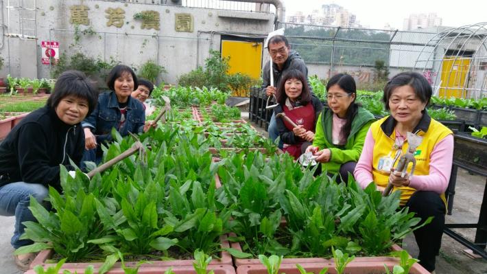 醫院志工攜手維護萬芳農園