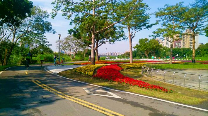 107古亭福和河濱花海 即將成為北市假日的新景點